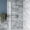 Montreal Wall Mounted Thermostatic Bath Shower Valve (Bottom Outlet)