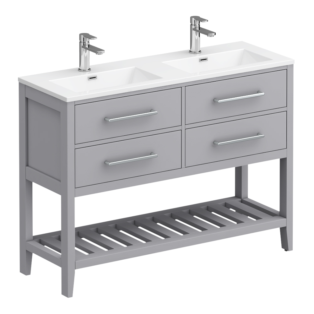 montrose-1200mm-dove-grey-double-basin-vanity-unit-with-chrome-handles