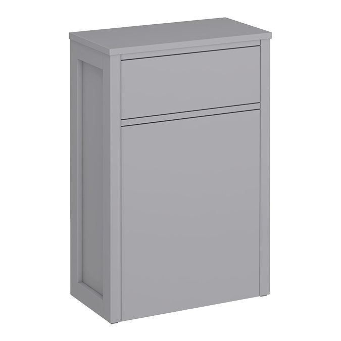 Montrose 585mm Dove Grey WC Unit Only (Depth 300mm)