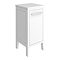 Montrose White Laundry Unit with Chrome Handle