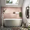 Monza 1680 x 800 Double Ended Free Standing Bath  Feature Large Image