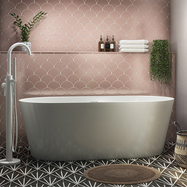 Monza 1680 x 800 Double Ended Free Standing Bath Medium Image