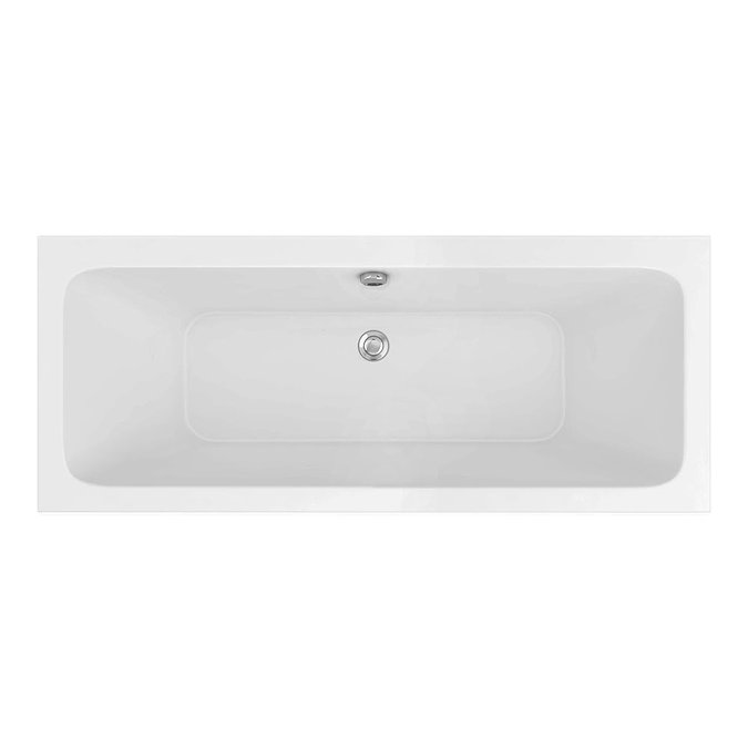 Monza 1700 x 700 Double Ended Rectangular Bath  Feature Large Image