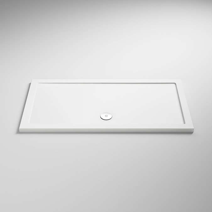 Monza 1700 x 700mm Double Sliding Door Shower Enclosure + Pearlstone Tray Standard Large Image