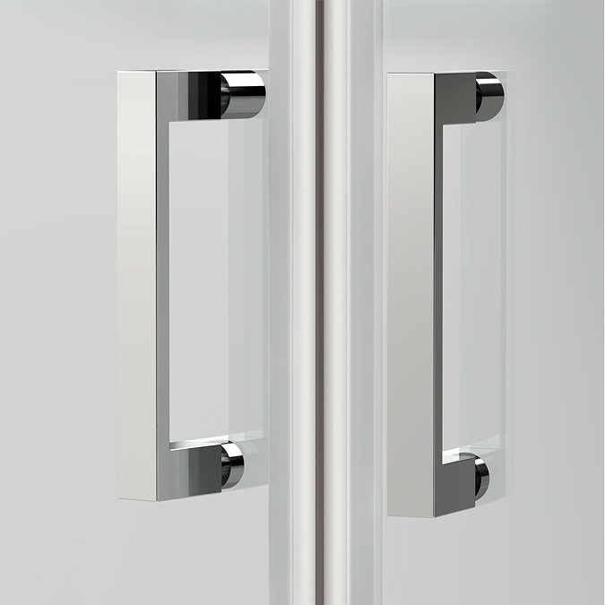 Monza 1700 x 700mm Double Sliding Door Shower Enclosure without Tray