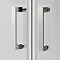 Monza 1700 x 700mm Double Sliding Door Shower Enclosure without Tray