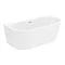 Monza 1700 x 800 Double Ended Free Standing Back To Wall Bath  Profile Large Image