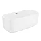 Monza 1700 x 800 Double Ended Free Standing Bath  Profile Large Image