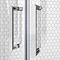 Monza 1700 x 800mm Double Sliding Door Shower Enclosure without Tray  Profile Large Image