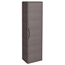 Monza 350mm Wide Tall Wall Hung Unit (Stone Grey Woodgrain - Depth 250mm) Large Image