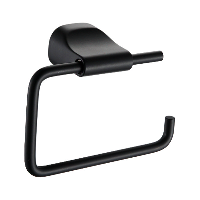 Monza 4-Piece Bathroom Accessory Pack - Matt Black