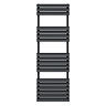 Monza 500 x 1500mm Venetian Style Anthracite Designer Towel Rail
