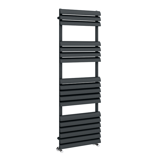 Monza 500 x 1500mm Venetian Style Anthracite Designer Towel Rail