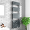 Monza 500 x 1500mm Venetian Style Anthracite Designer Towel Rail