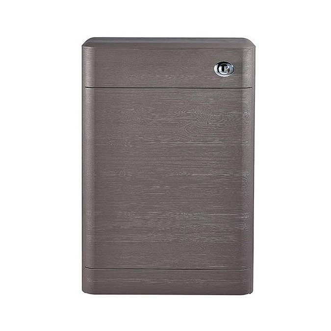 Monza 550mm Wide WC Unit (Stone Grey Woodgrain - Depth 200mm)  Feature Large Image