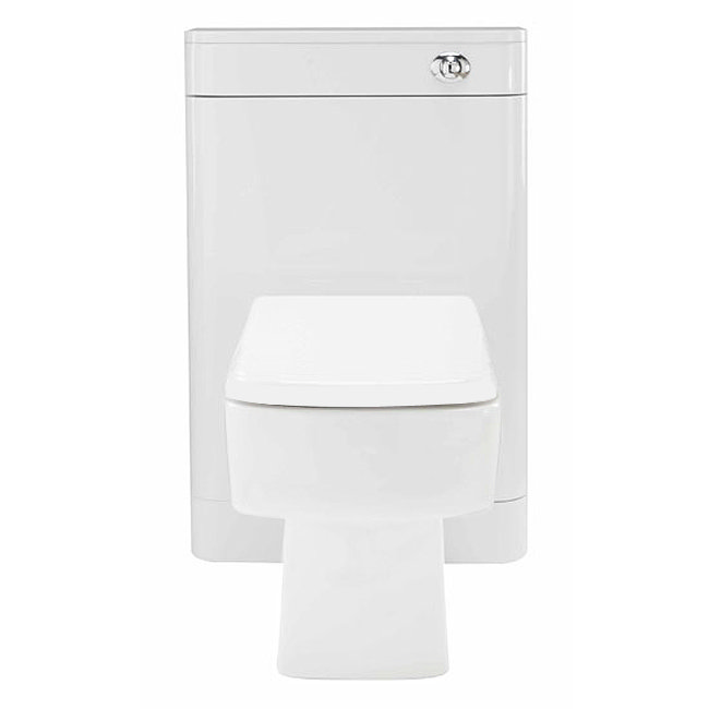 Monza BTW Toilet with Bliss Square Pan + Seat  Profile Large Image