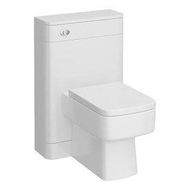 Monza BTW Toilet with Bliss Square Pan + Seat Medium Image