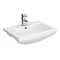 Monza 550mm Semi-Recessed Basin - 1 Tap Hole  Profile Large Image