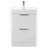 Monza Floor Standing Vanity Unit with Basin W600 x D445mm  Feature Large Image