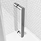 Monza 700 x 700mm Bi-Fold Door Shower Enclosure + Pearlstone Tray  Profile Large Image