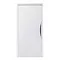 Monza 800 Wall Mounted Vanity Unit Inc. Basin + Side Cabinet - White Gloss  Standard Large Image