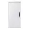Monza 800 Wall Mounted Vanity Unit Inc. Basin + Side Cabinet - White Gloss Standard Large Image