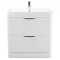 Monza Floor Standing Vanity Unit with Basin W800 x D445mm  Feature Large Image