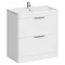 Monza Floor Standing Vanity Unit with Basin W800 x D445mm Large Image