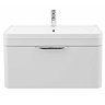 Monza Wall Hung 1 Drawer Vanity Unit with Basin W800 x D445mm  Profile Large Image