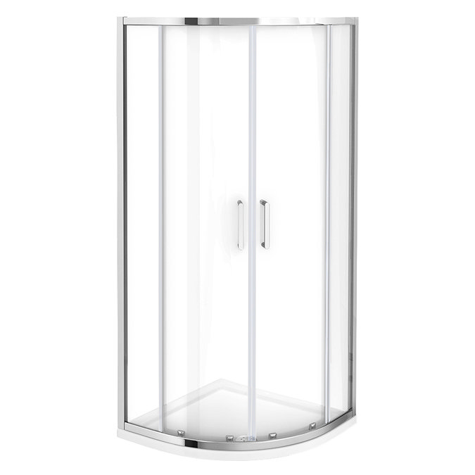 Monza 800 x 800mm Quadrant Shower Enclosure + Pearlstone Tray  Feature Large Image