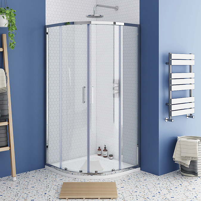 Monza 900 x 900mm Quadrant Shower Enclosure Large Image