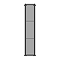 Monza Anthracite Corner Vertical Column Aluminium Radiator 1800 x 315mm