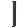 Monza Anthracite Corner Vertical Column Aluminium Radiator 1800 x 315mm