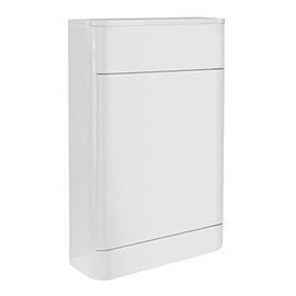 Monza Gloss White Back to Wall WC Unit W550 x D200mm Medium Image