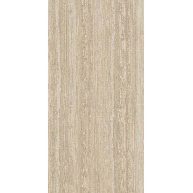 Monza Beige Wood Effect Tile - Wall and Floor - 600 x 300mm  In Bathroom Large Image