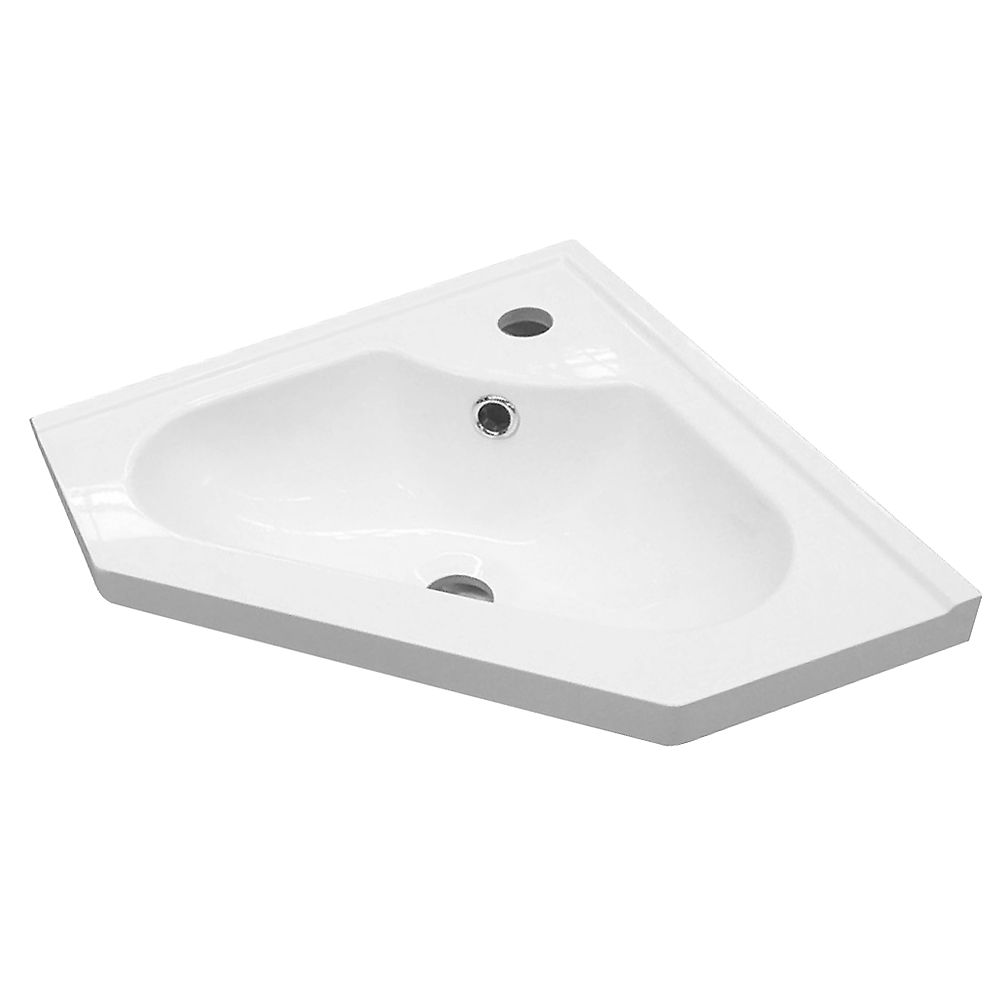 Monza Corner Floor Standing Vanity Unit Victorian Plumbing UK