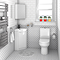 Monza Corner Floor Standing Vanity Unit