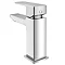 Monza Curved Modern Basin Mixer Tap + Waste  Feature Large Image