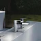 Monza Curved Modern Bath Tap Standard Large Image