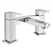 Monza Curved Modern Bath Tap Large Image