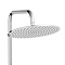 Monza Deluxe Cool Touch Round Thermostatic Shower (300mm Head - Chrome)