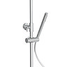 Monza Deluxe Cool Touch Round Thermostatic Shower (250mm Head - Chrome)