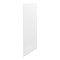 Monza Gloss White PVC Shower Wall Panel 2400 x 1000mm