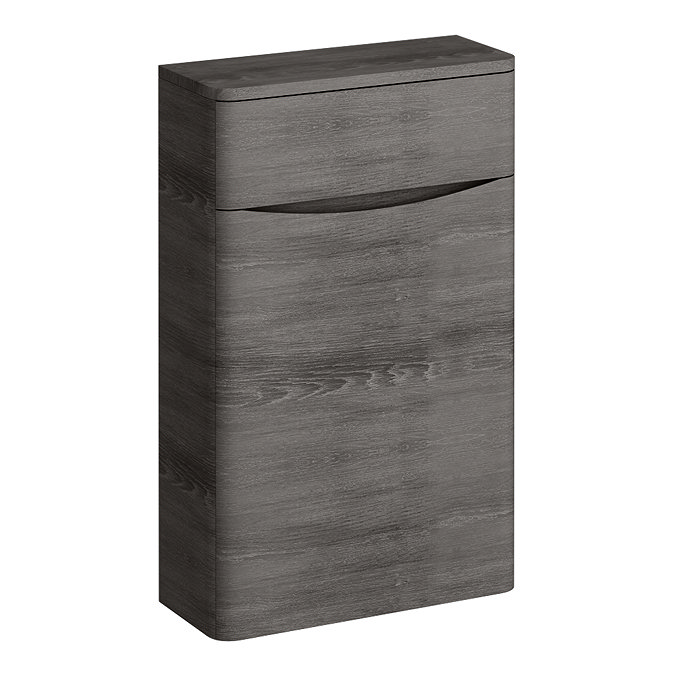 Monza Graphite Oak 500mm Wide WC Unit (Depth 200mm)