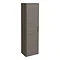 Monza Grey Avola 350mm Wide Tall Wall Hung Unit (Depth 250mm) Large Image