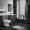 Monza Grey Avola Floor Standing Vanity Bathroom Furniture Package Large Image