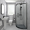 Monza Grey Concrete PVC Shower Wall Panel 2400 x 1000mm