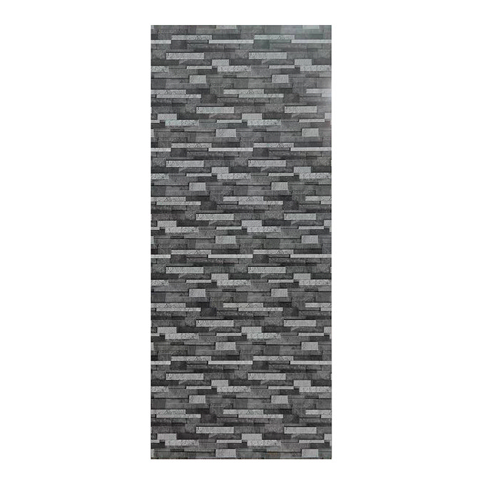 Monza Greystone PVC Shower Wall Panel 2400 x 1000mm