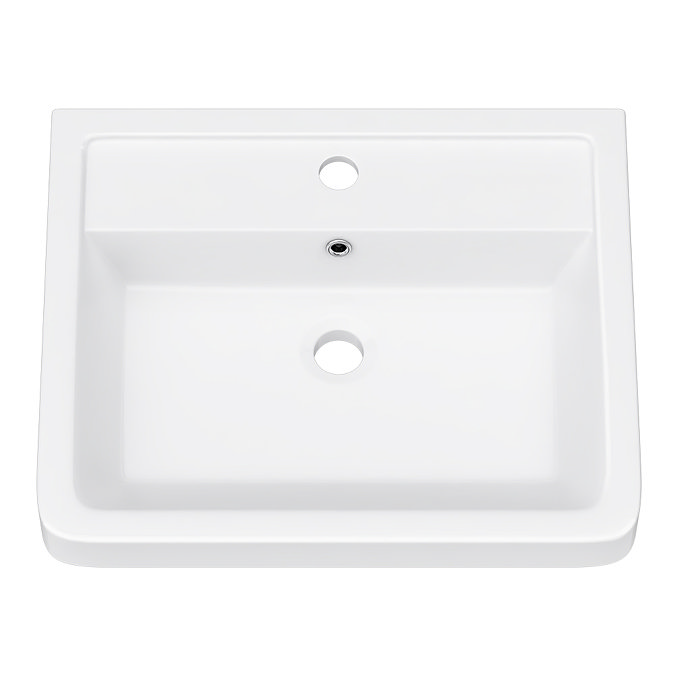 Monza Matt Grey 500mm Wide Wall Mounted Vanity Unit