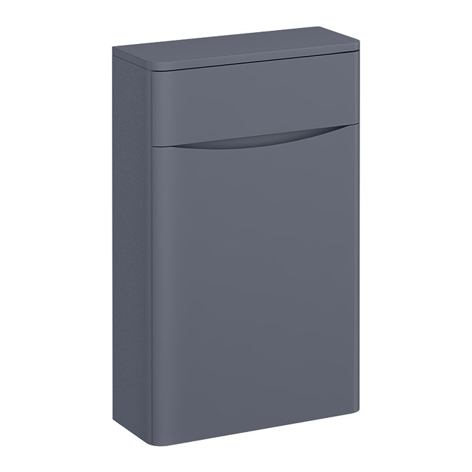 Monza Matt Grey 500mm Wide WC Unit (Depth 200mm)